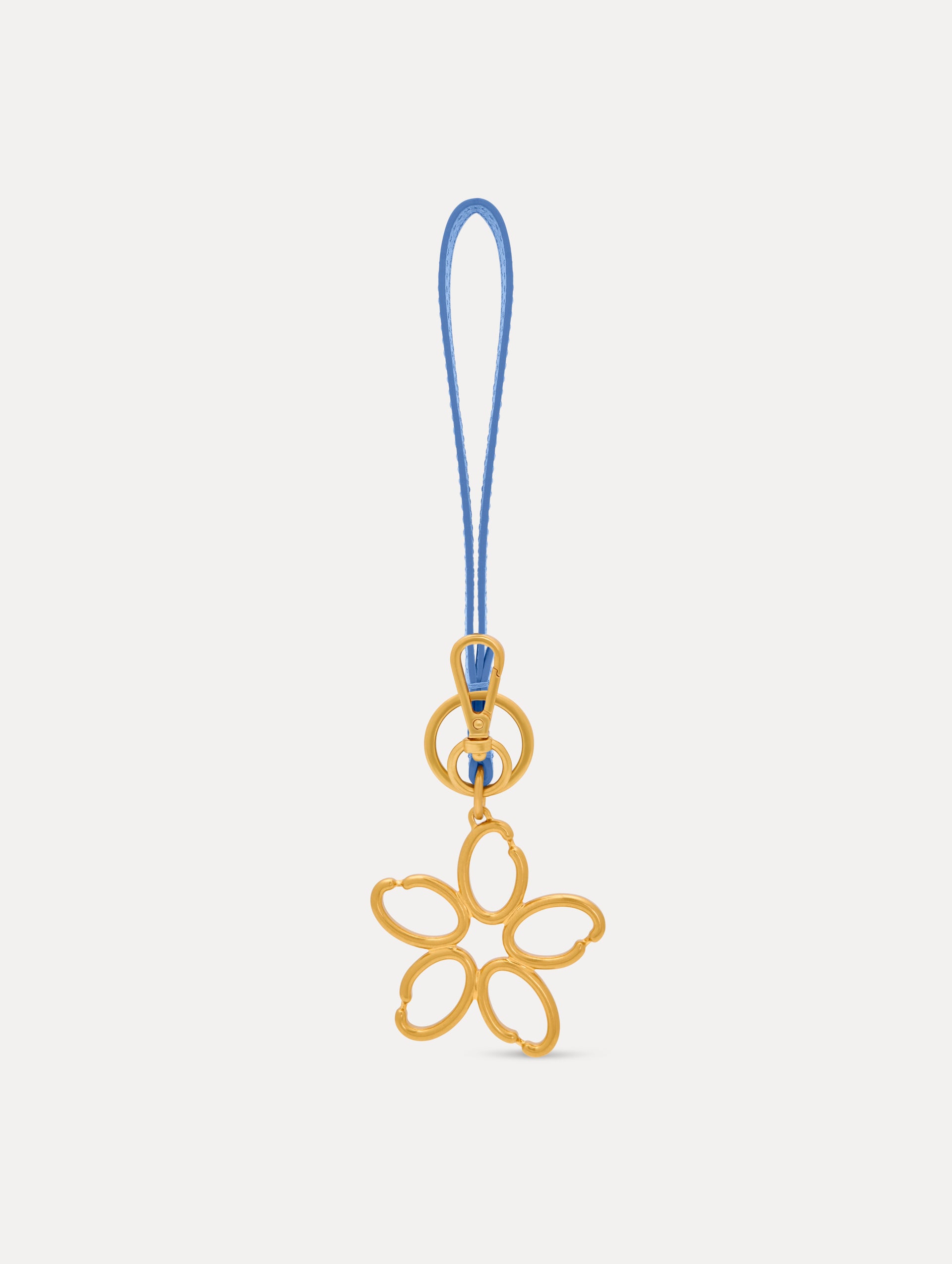 O Flower Wristlet Key Chain