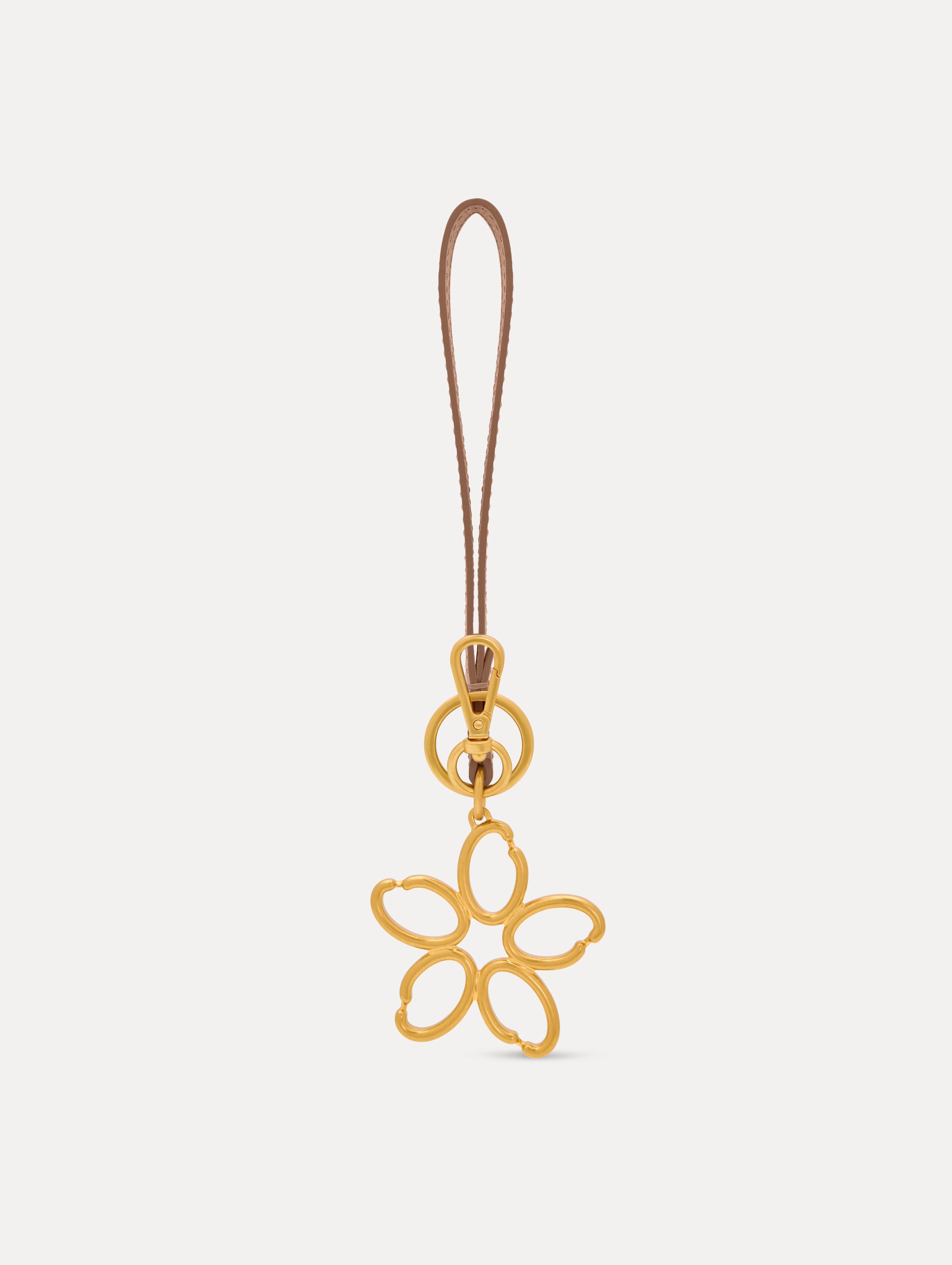 O Flower Wristlet Key Chain