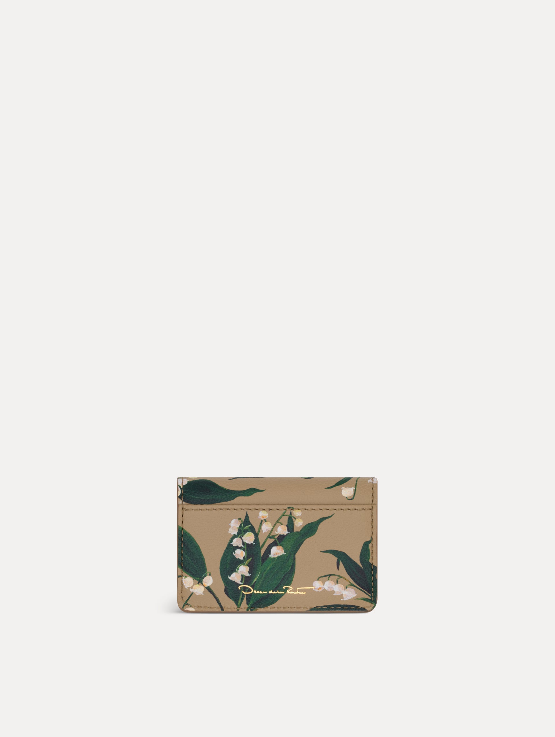Lily of the Valley–Printed Card Case