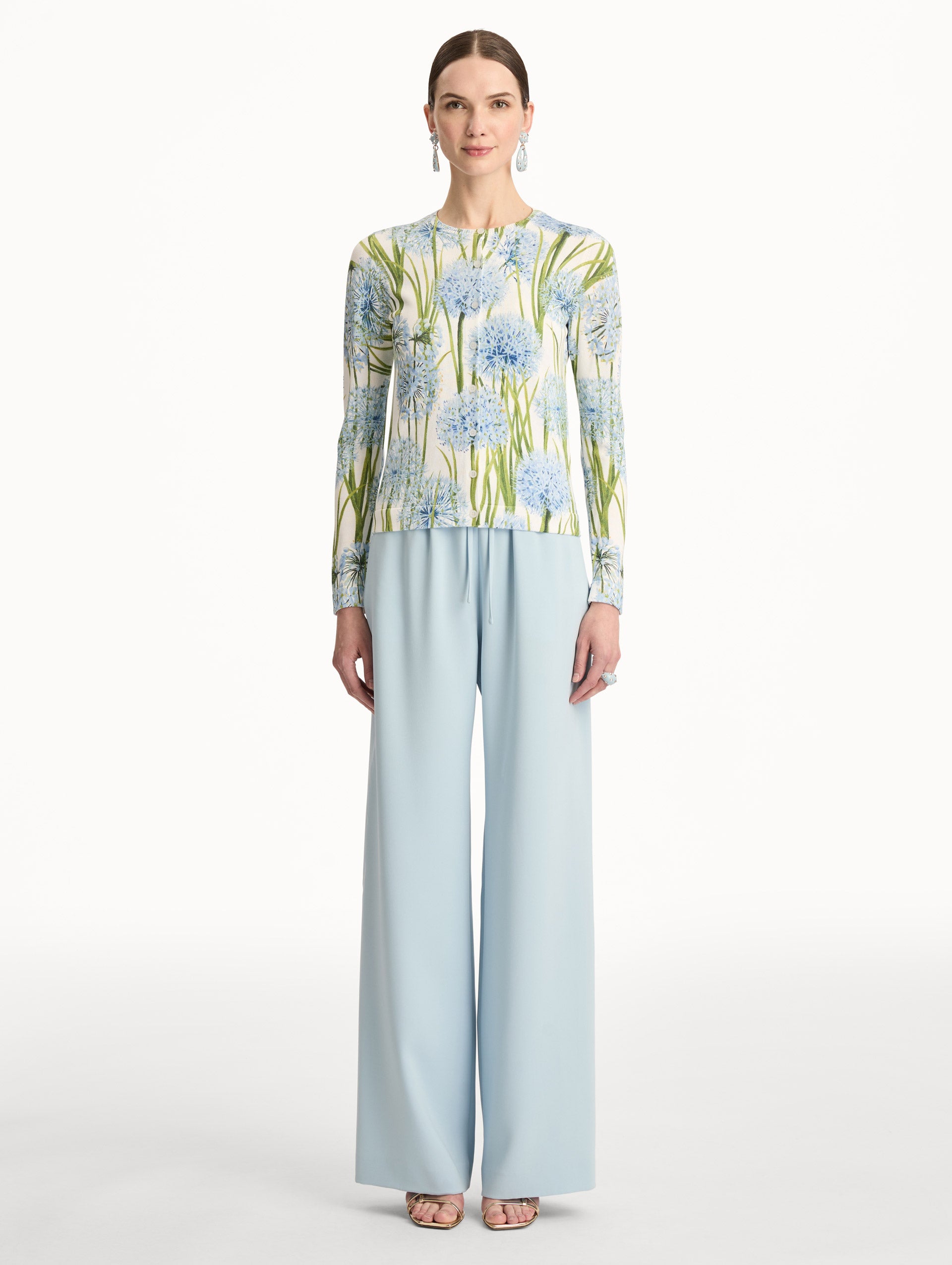 Allium Printed Cardigan