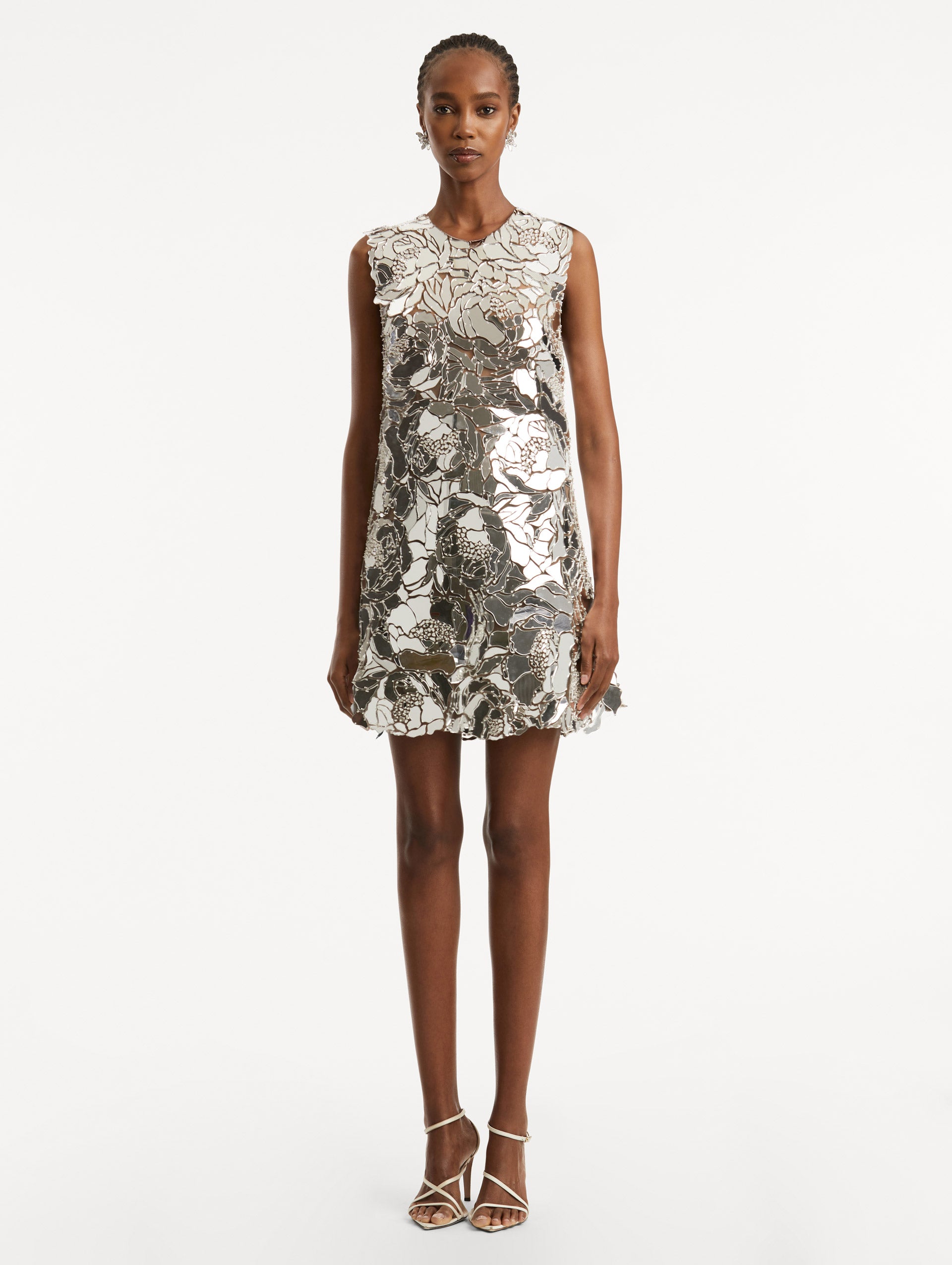 Mirrored Mosaic Shift Dress