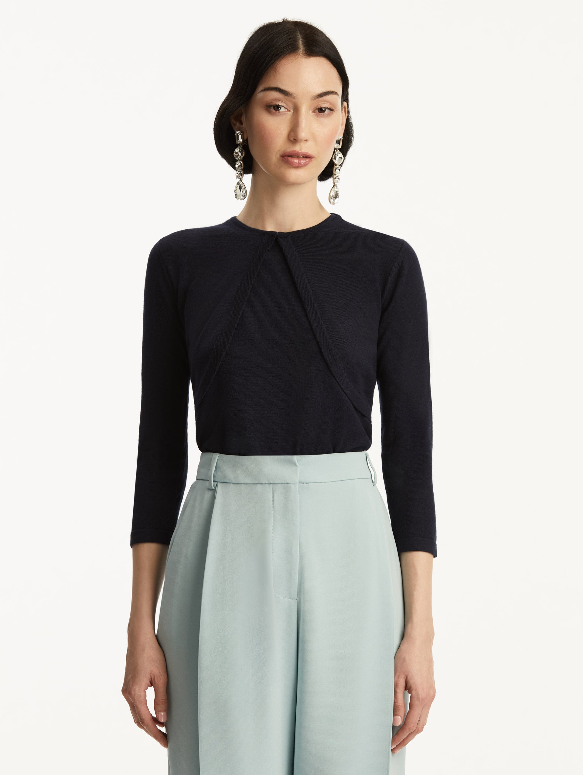 Wool-Blend Bolero