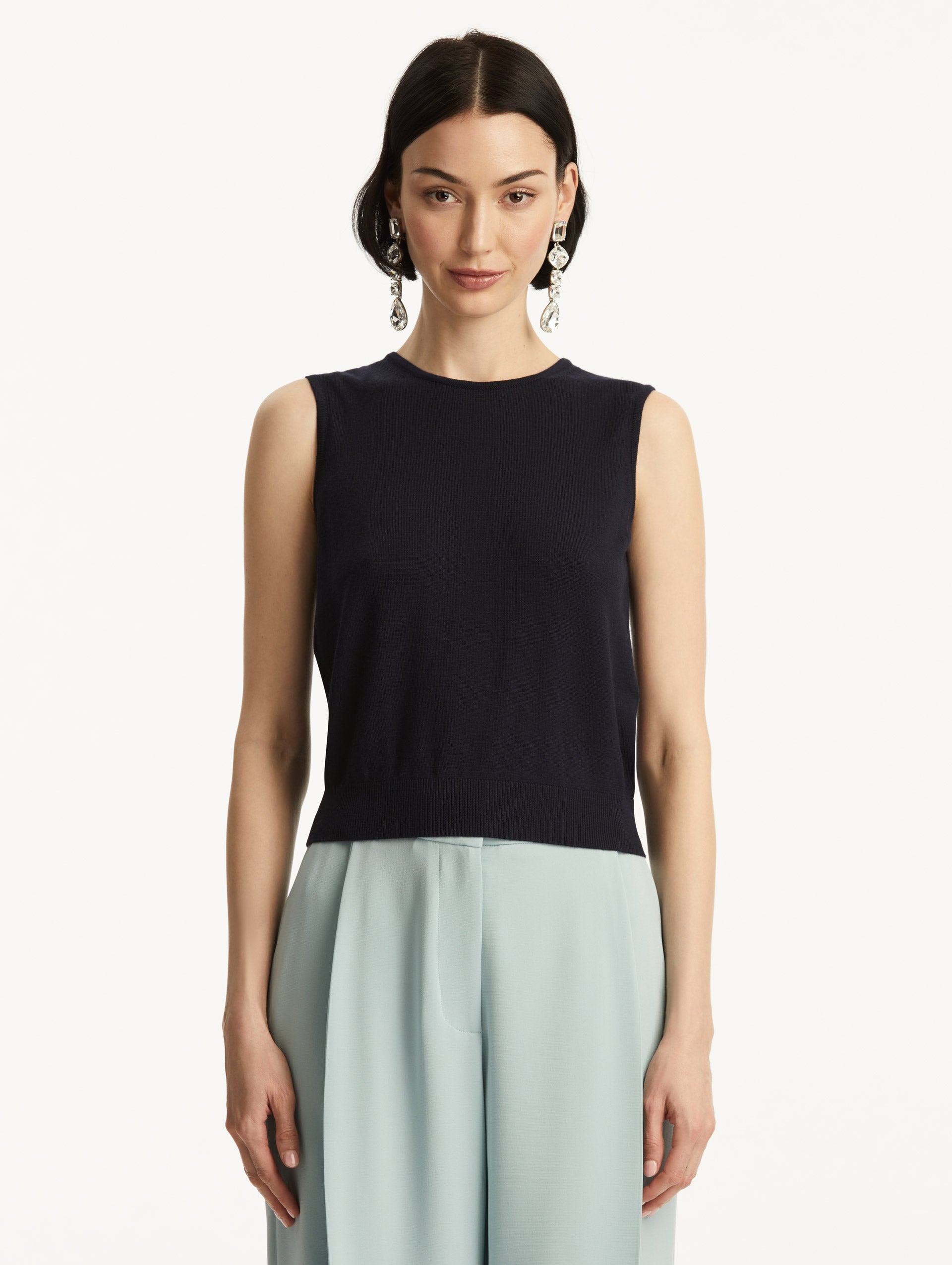 Wool-Blend Tank